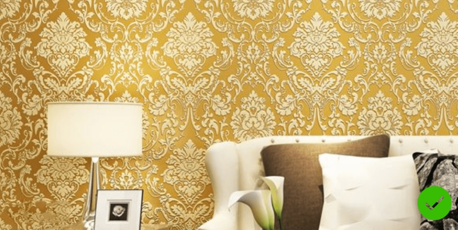 壁紙表面是否有氣泡、裂縫、皺褶、斑污?