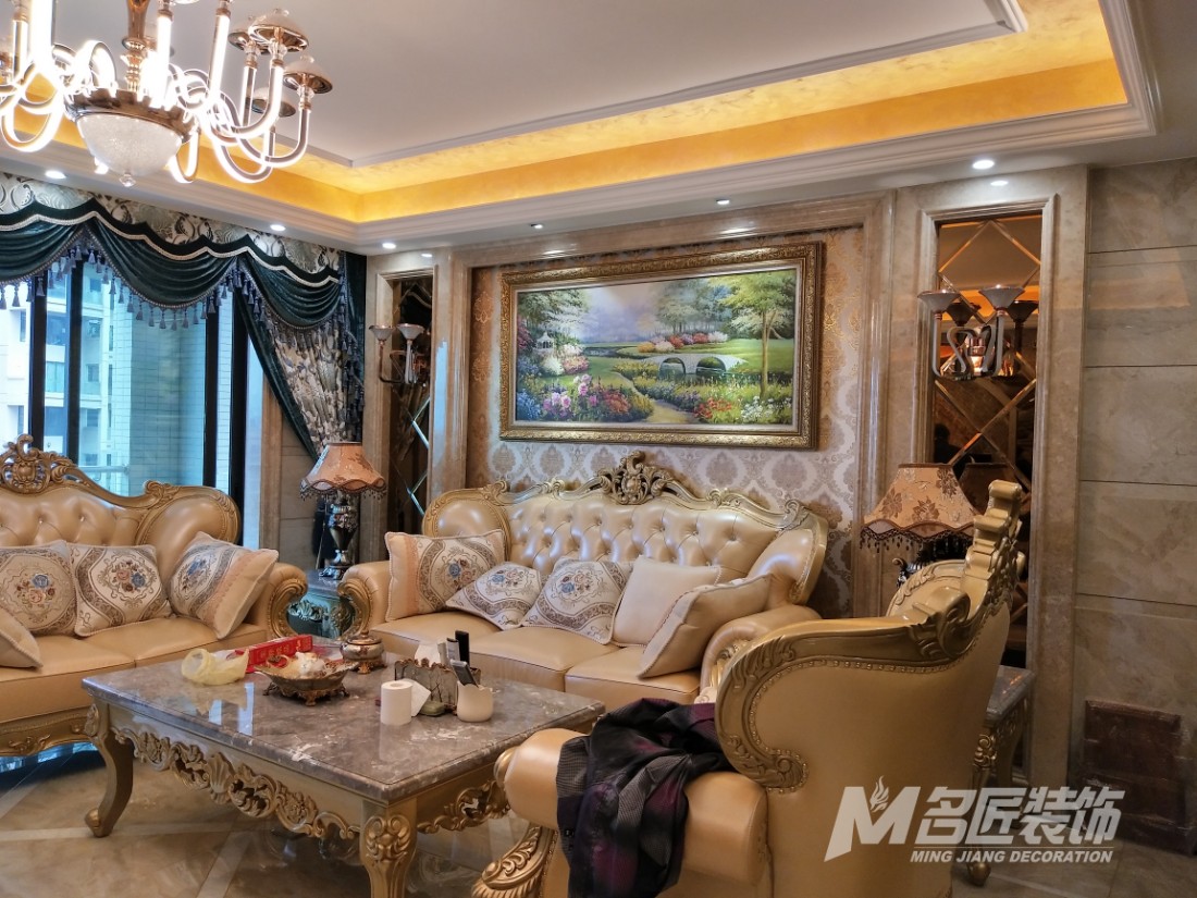 【豪逸御華庭】歐式風格實景案例