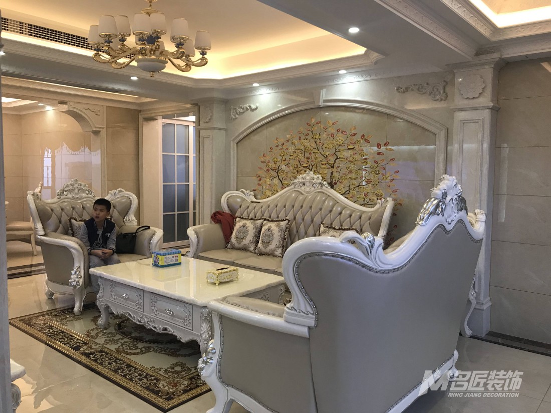 天水湖140平米歐式風(fēng)格實景案例