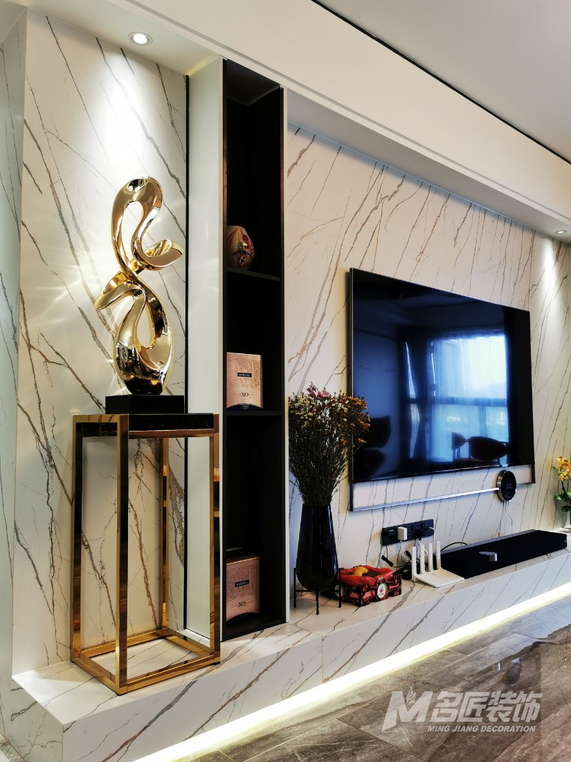 永怡聚豪園150平米現(xiàn)代風(fēng)格實景案例