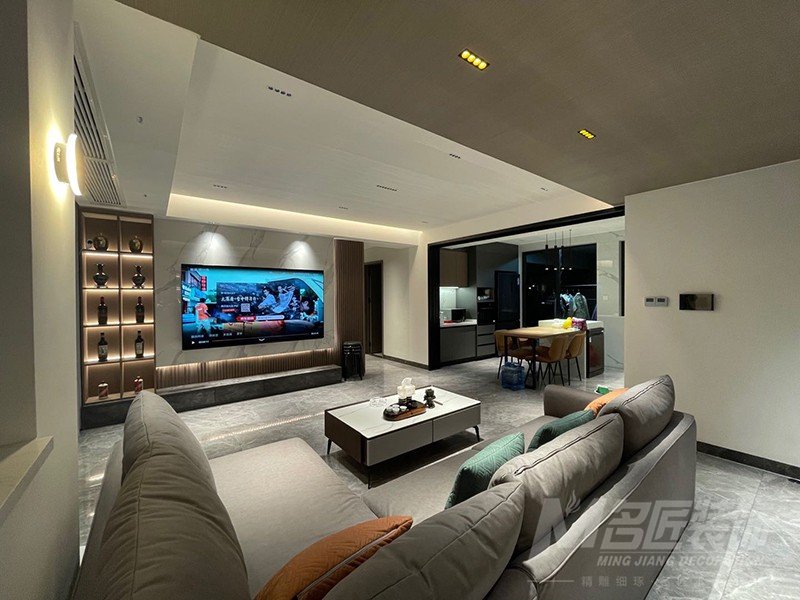 【天奕國際】120㎡三居室現(xiàn)代輕奢風(fēng)格